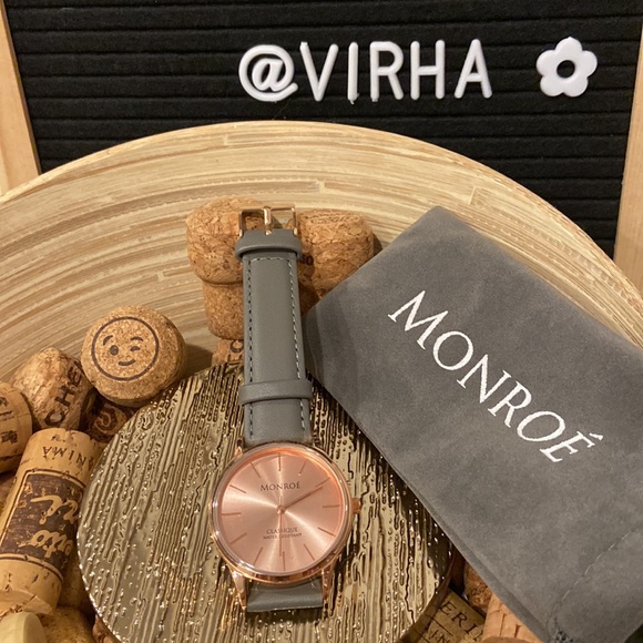 NEW MONROÉ Rose Gold Watch - Picture 7 of 10